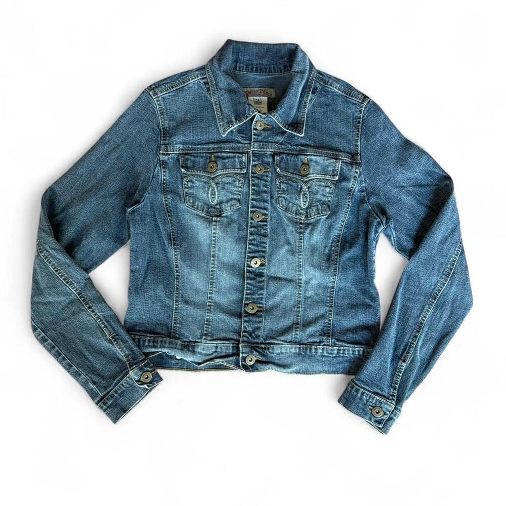 Vintage VTG Y2K Paris Blues Denim Jacket